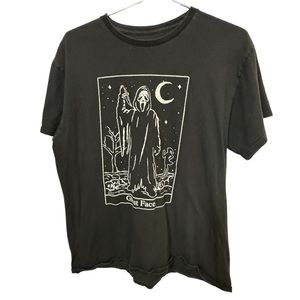 Retro Horror Ghost Face SCREAM Movie Black Men’s M T-Shirt Rare